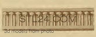 Бордюры (MOULDING_0463 -  | 3D model 3DSMAX / OBJ / STL) 3D модель для ЧПУ станка